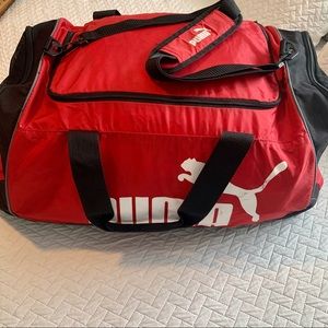 Puma Duffle Bag Red